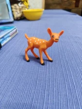 Vintage Fawn Figures Deer Toys  Safari Ltd 90s 