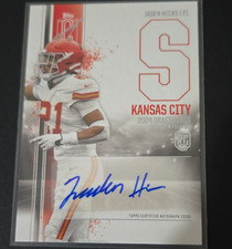 Topps 2024 Signature Class Jaden Hicks #RCA-JH Rookie Auto Variation Chiefs