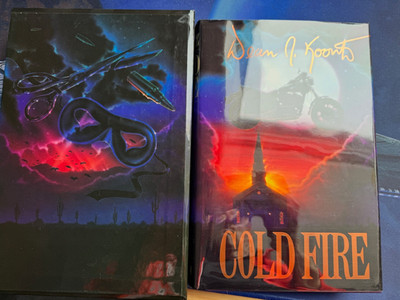 Dean R. Koontz COLD FIRE signed & ltd. ed Putnam´s