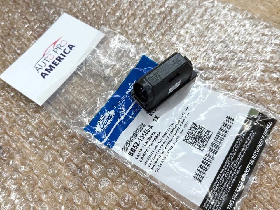 Lámpara de matrícula para Ford Transit Ranger 2014-2023 diestro o derecho bb5z13550a fabricante de equipos originales nueva Foto 2 de 3