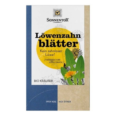 Löwenzahnblätter - 18 Doppelkammerbeutel 21,6g | SONNENTOR