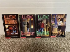 RL Stine The Baby-Sitter Paperback Book Set I II III IV Teen Horror - FREE SHIP!