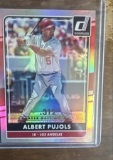 2016 Panini Donruss - Albert Pujols #62 Career Stat Line /312