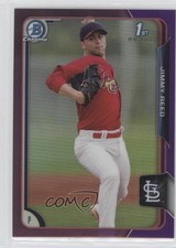 2015 Bowman Chrome Prospects Purple Refractor 165/250 Jimmy Reed #BCP31 c5r
