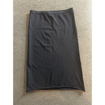 Wolford Black Super Stretch Slip Layering Skirt Kardashian Kloset Kris XS