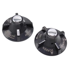 Replacement Knobs for Heater and Air Control 2 Pieces for Classic Vehicles