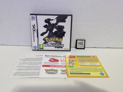   TESTED AUTHENTIC Pokemon White Version Blanche Nintendo DS PAL Gift Pokémon