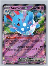 Azumarill ex 084/217 Double Rare Ascended Heroes Pokemon Holo Near Mint