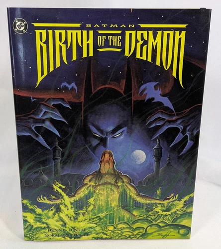 Batman Birth of the Demon HC w/DJ (DC, 1992) - Vintage - First Printing