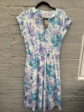 C&A Letnia Sukienka Vintage Rozmiar 12 Kwiatowy nadruk