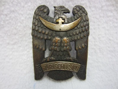 ORDEN (Freikorps) - Schlesischer Adler 1.Kl. - Buntmetall Auflagen vernietet -1 - Bild 1 von 4