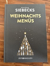 Wolfram Siebecks Weihnachtsmenüs von Wolfram Siebeck Großformat WIE NEU - RAR