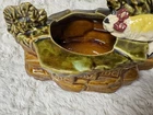 Vintage Mccoy Cat By The Well Planter