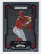 Starlyn Caba 2024 Panini Prizm #215 Philadelphia Phillies