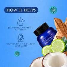 Spa Ceylon De-Stress Balm 25g Ayurveda Aromatherapy Relaxing Herbal Mind Relax
