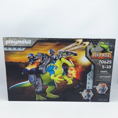Playmobil 70625 Dino Rise Spinosaurus Double Defence Power 46pcs Dinosaur Battle