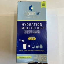 Liquid I.V. Hydration Multiplier+Probiotic& 2 SugarFree Electrolyte Mix 10 count
