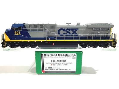 Overland OMI CSX GE AC44CW CSX Transportation #501 HO Brass Model #6585.1