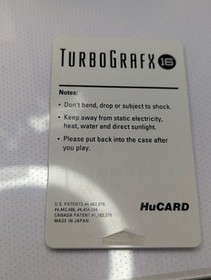 Splatterhouse - Turbo Grafx 16 - CIB with cardboard box and manual