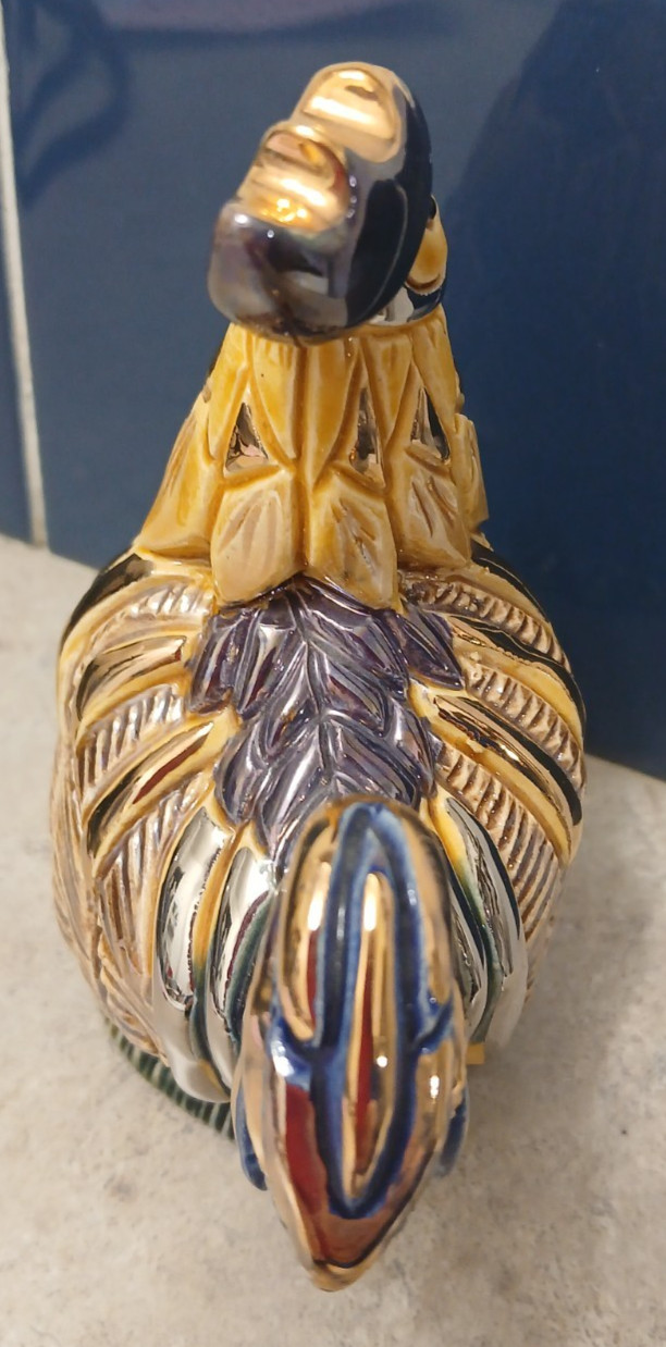 Artesania Rinconada Rooster Chicken Figurine