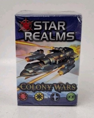 Star Realms Colony Wars Deckbuilding Game - Wise Wizard Games Brand New Sealed