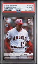 2018 Topps Now Moment of the Week Baseball Cards - Moment of the Year 26