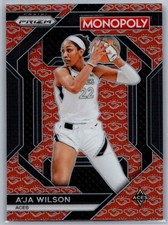 2024 Panini Prizm Monopoly WNBA A'JA WILSON Deal Prizm #WNBA3 SSP Aces