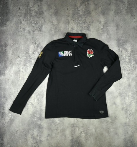 Vintage Nike England Rugby Union Jersey Long Sleeve 2009-10 Men's Shirt Size M