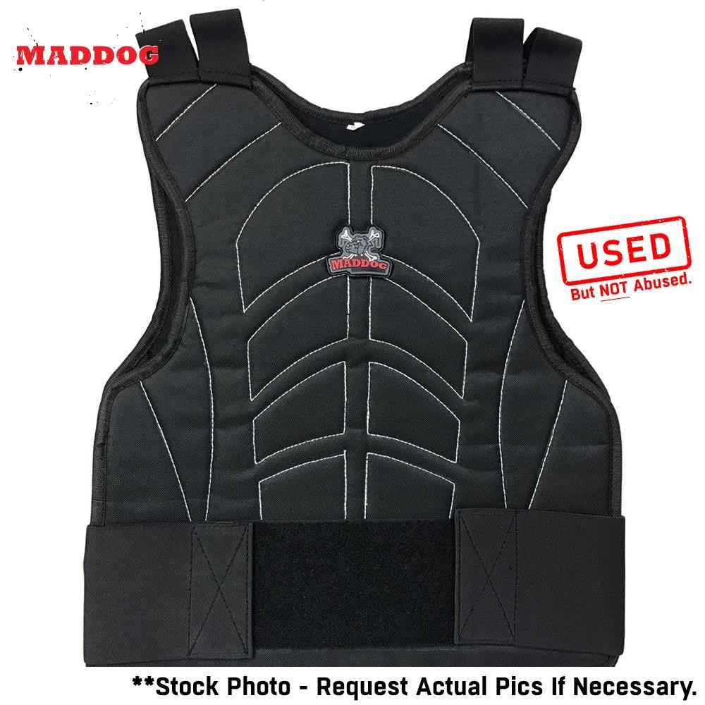 CLEARANCE Maddog Padded Chest Protector Paintball Airsoft Black