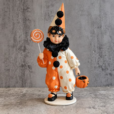 Bethany Lowe Halloween Masquerade Clown Boy Limited Edition TD2215 6"