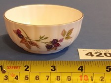 Royal Worcester Arden / Evesham Small Trinket Bowl (420b)