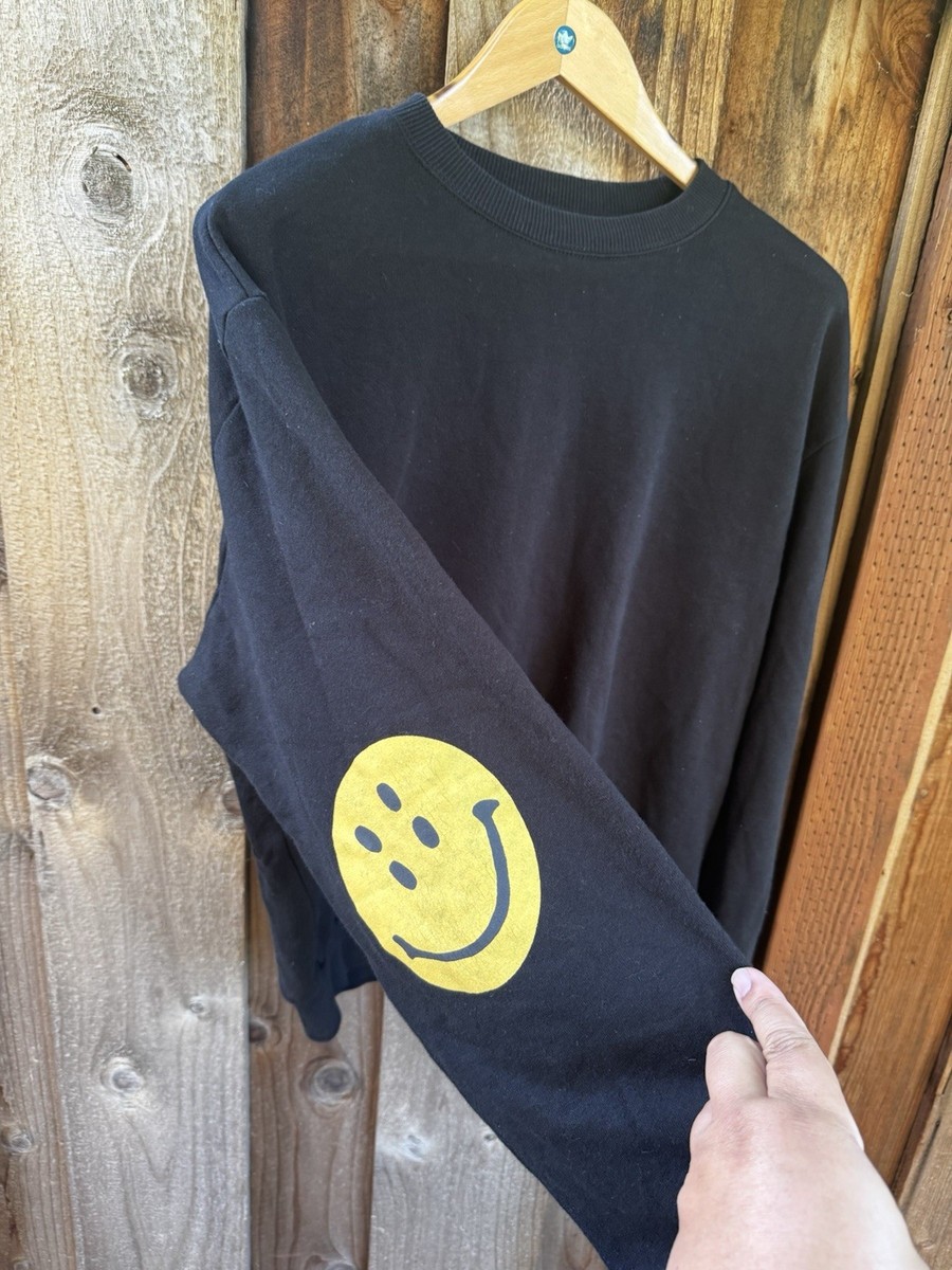 KAPITAL Smiley Face Sweatshirt Cotton Made in Japan Size 4 (XL) | eBay