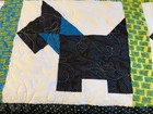 Scottie Dog Quilt - 79x79 Inch Square Throw or Full Bed Quilt — photo 6