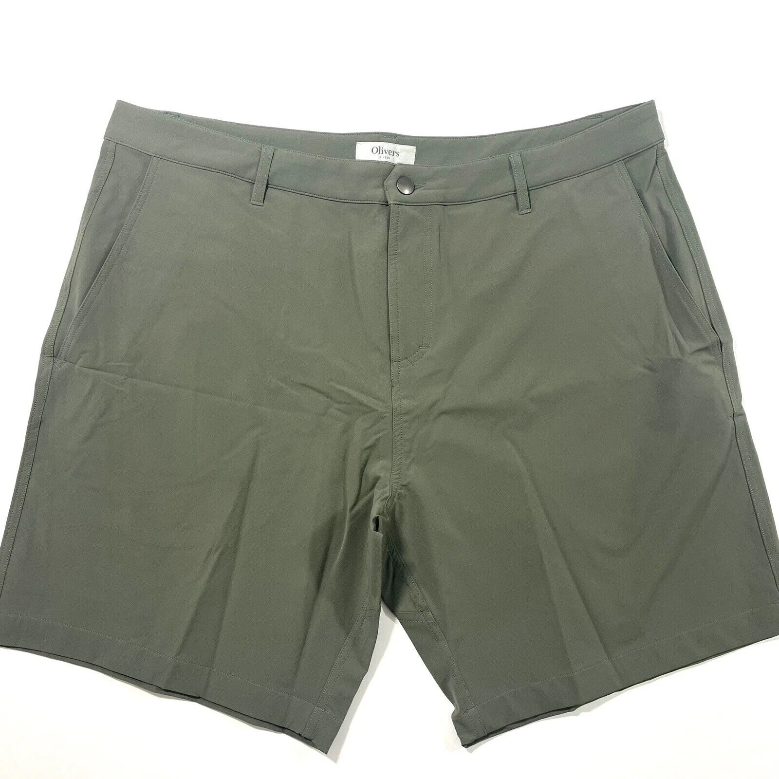 NWOT Olivers Capital Shorts Size 38 Olive Green Mens Chino