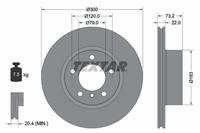 Bremsscheibe Vorderachse FüR BMW 1 3 Gran Turismo Touring 4 Coupe Cabriolet