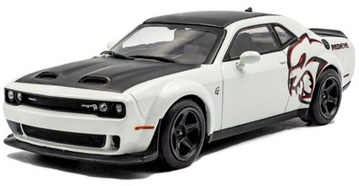 Solido 1:43 Scale Dodge Challenger SRT Hellcat Redeye Widebody White 2020