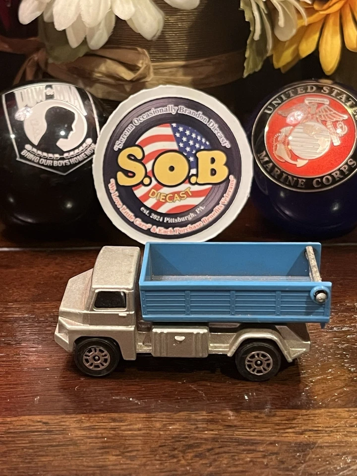 Corgi Juniors Tipping Lorry Dump Truck Silver Diecast Used EX Condition - Image 3 of 4