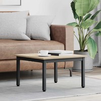 Couchtisch Sonoma-Eiche 60 X 60 X 36 Cm Holzwerkstoff