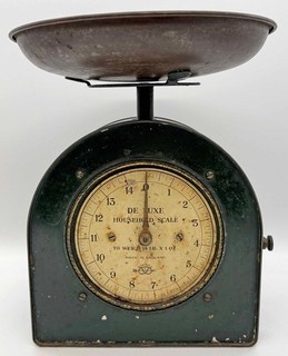 Vintage Set Salter Mechanical Kitchen Weighing Scales Possibly Victorian