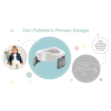 Kalencom Potette Plus 2-in-1 Travel Potty and Trainer Seat