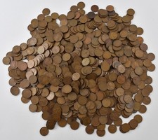 100 1930-1939 Lincoln Wheat Cents 2 Rolls Collection Lot