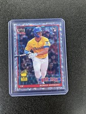 2026 Topps Series 1 - 1991 Topps Baseball Roman Anthony #T91-71 Crackle...