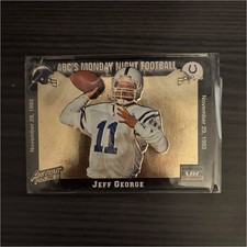 Action Packed ABC's Monday Night Football Jeff George Colts Card Lot