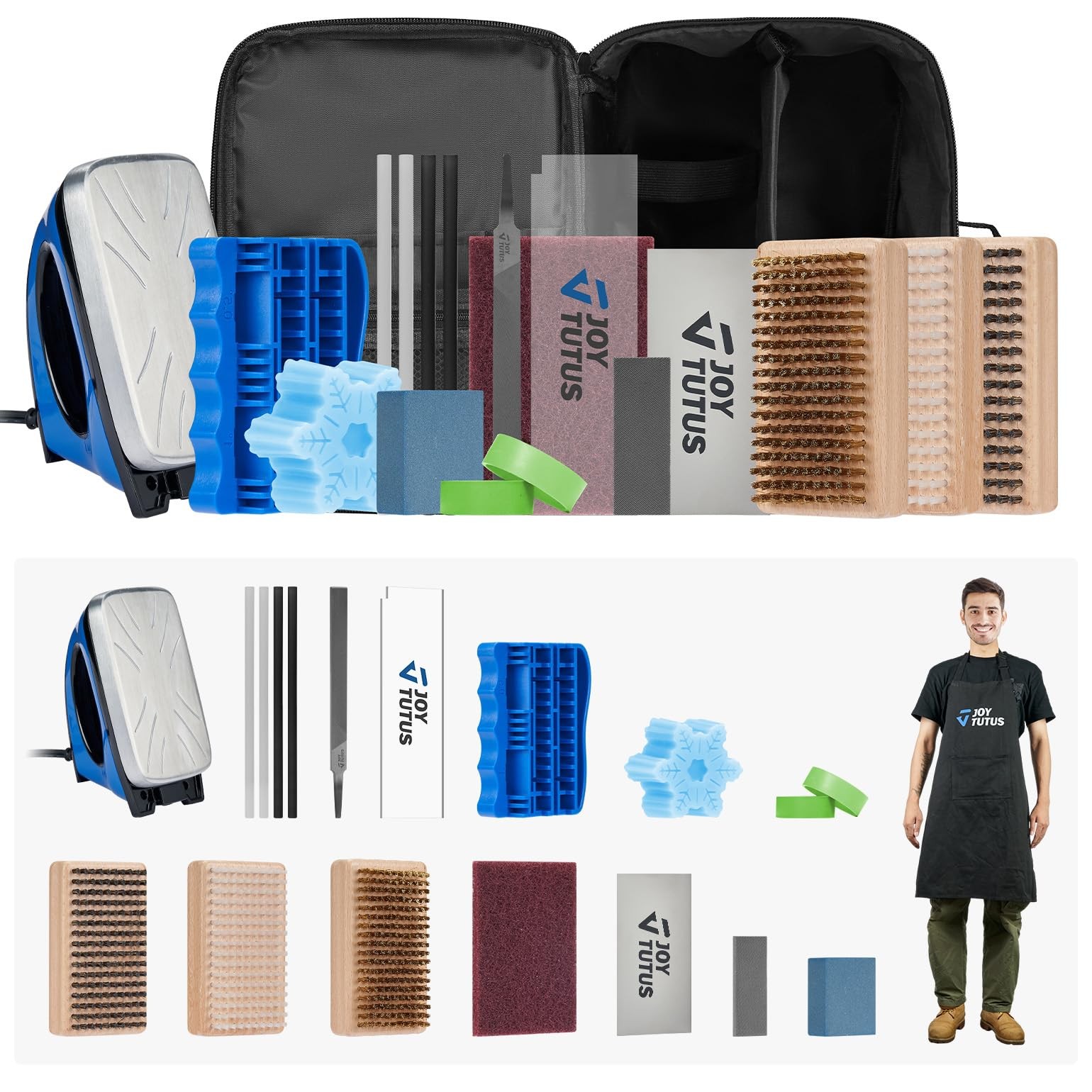 Tuning And Waxing Kit With Wax Iron