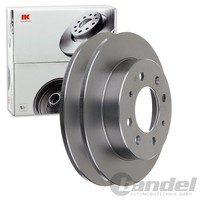 2X NK Bremsscheiben 258Mm Voll Hinten Passend FÜR KIA Cerato | 203513