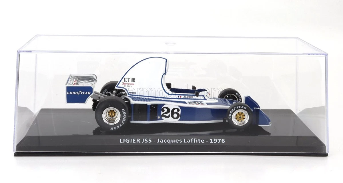 Ligier laffite dans voitures formule 1 miniatures