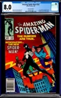 Amazing Spider-Man #252 Marvel 1984 Newsstand CGC 8.0 1st App Black Costume