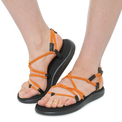 Teva Women S Voya Infinity Strappy Sandals Retro Apricot Size 10 Nib Ebay