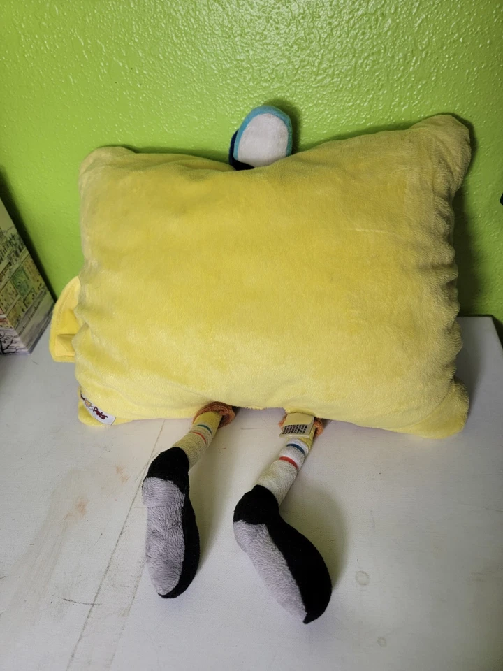 Nickelodeon Spongebob Squarepants Pillow Pets 17" 2011 Plush Stuffed Toy - Image 3 of 4