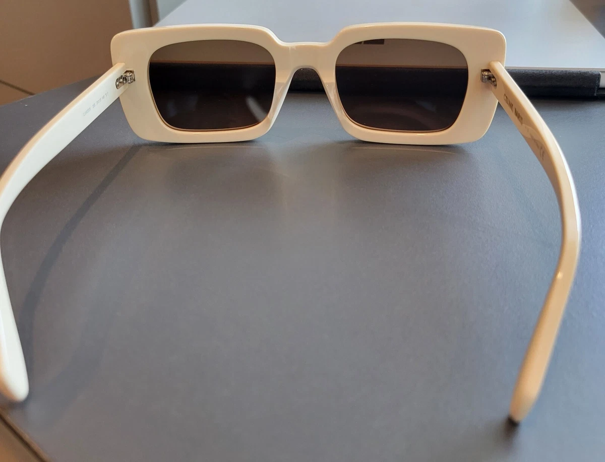Celine 51mm rectangular sunglasses deals